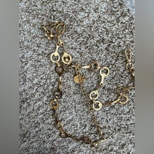 Gold Tone Chain Belt